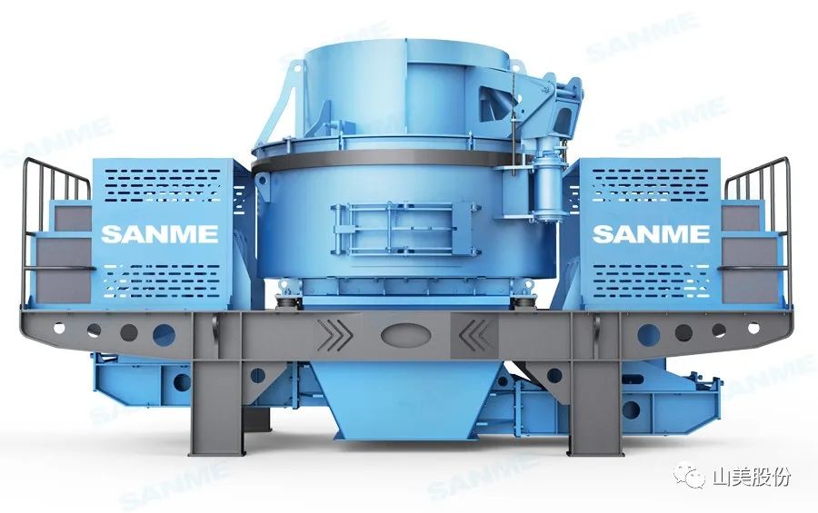 砂石協(xié)會報道！上海山美大進(jìn)料、大產(chǎn)量立式?jīng)_擊破碎機(jī)（制砂機(jī)）成功用于東方希望骨料生產(chǎn)線升級改造項目！
